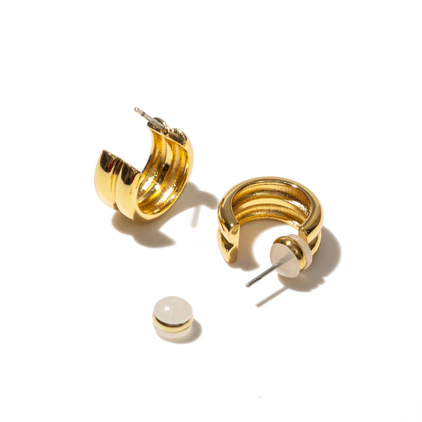 18k Gold Filled Mini Hoops