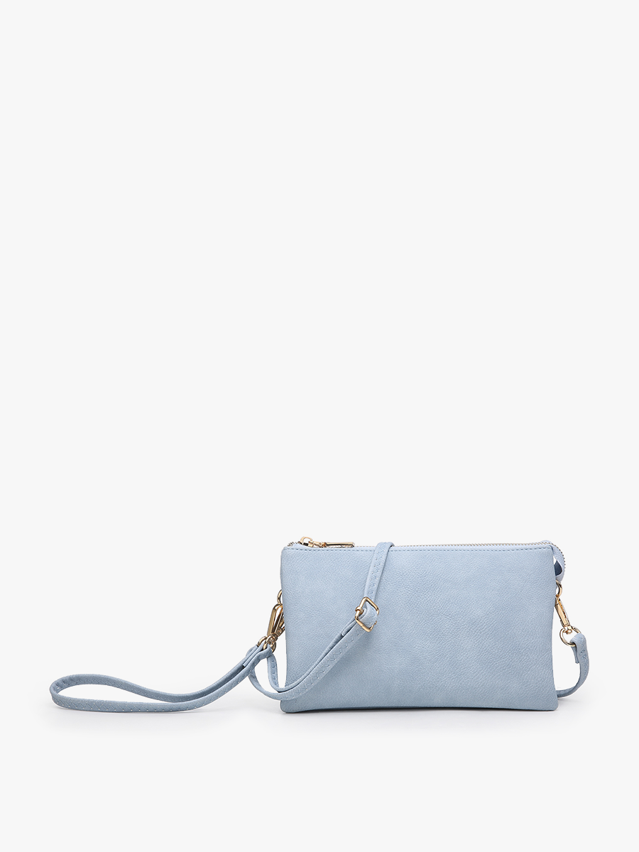 Riley 3 Compartment Crossbody/Wristlet