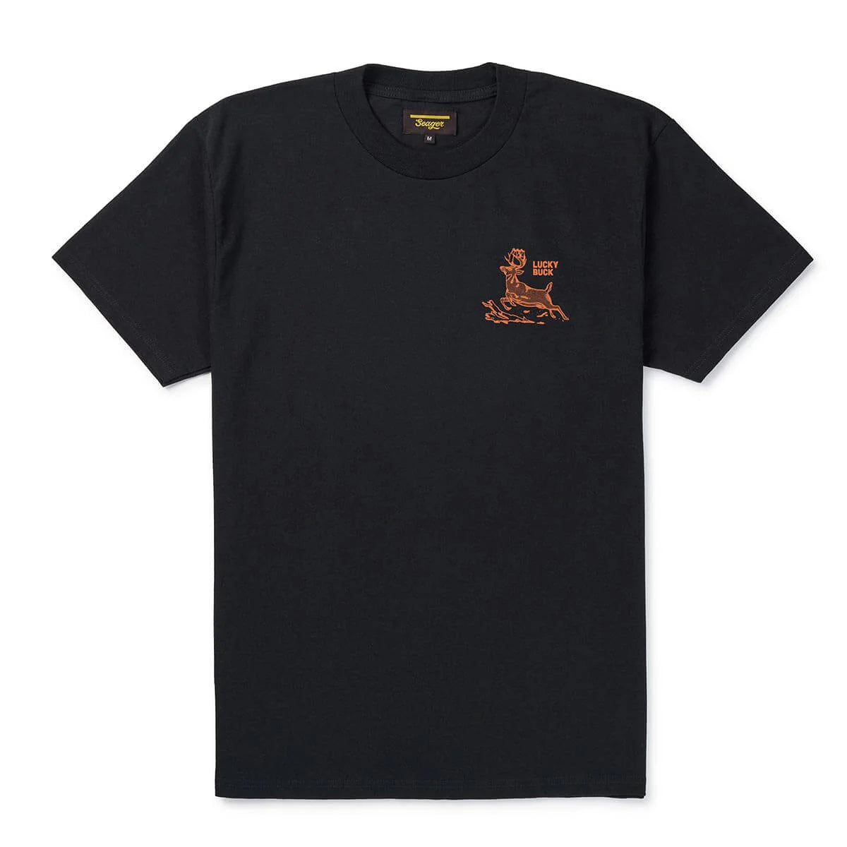 LUCKY BUCK TEE BLACK