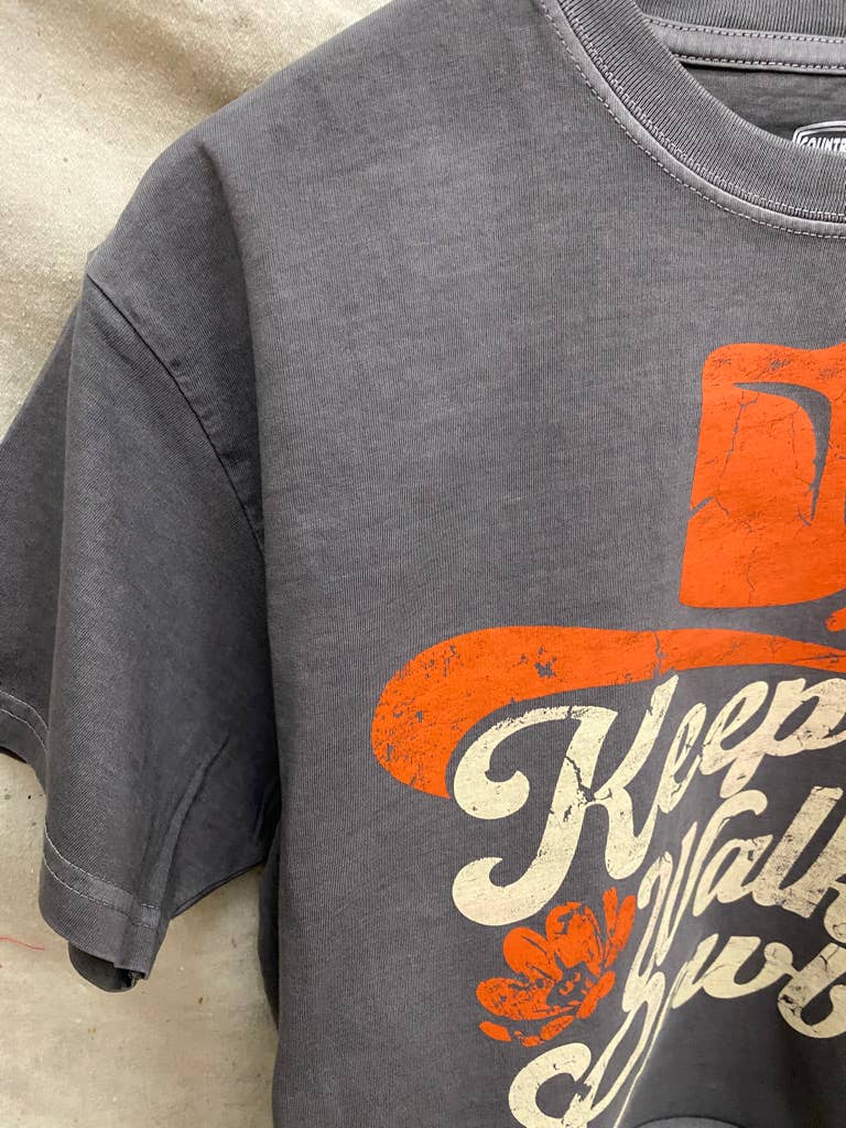 Walk On Cowboy Relaxed Crop T-shirt