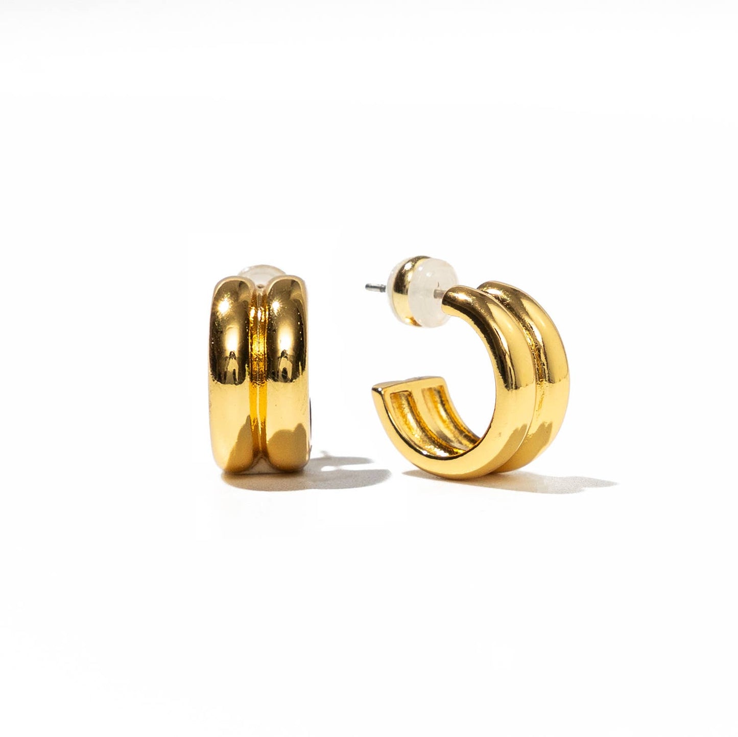 18k Gold Filled Mini Hoops