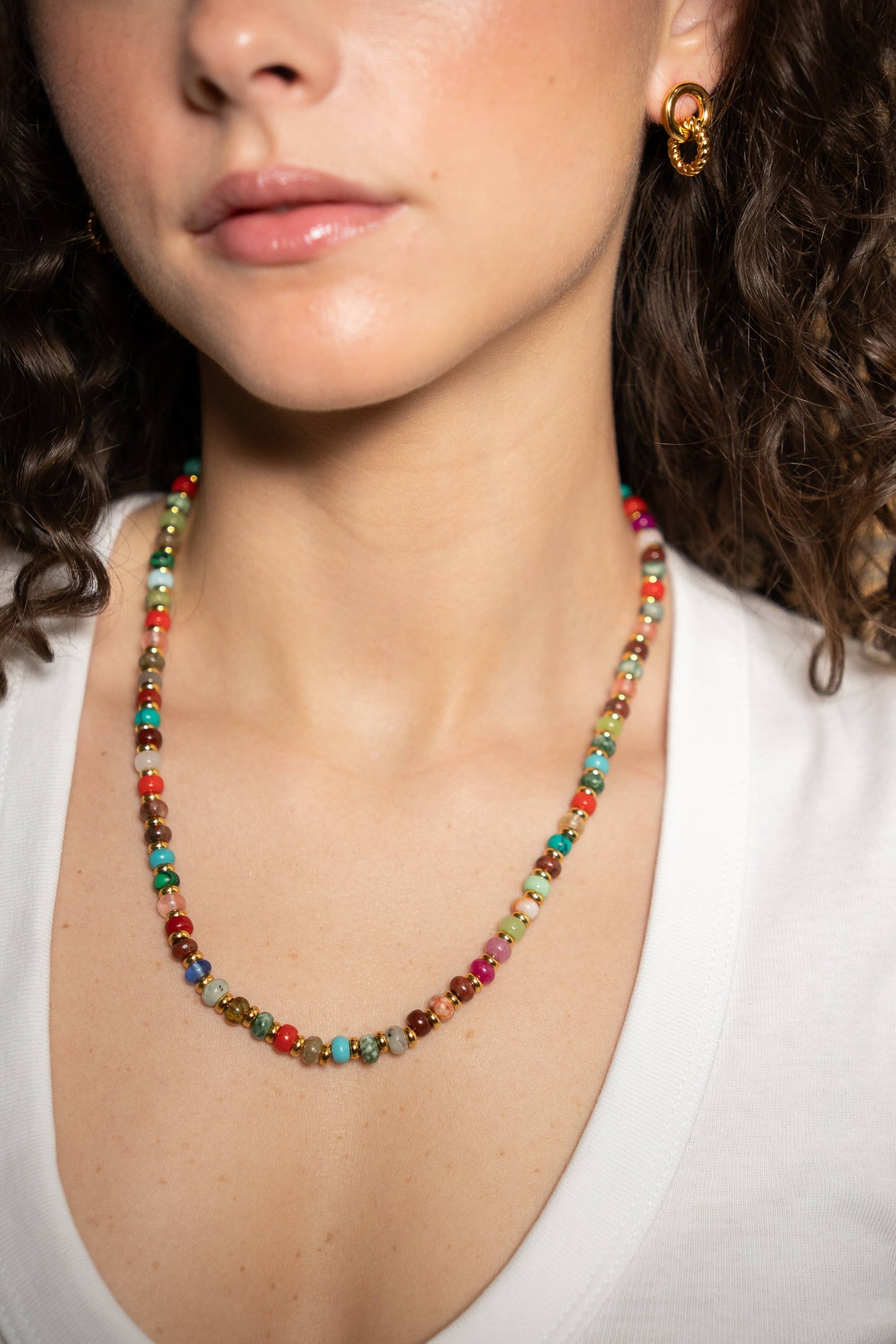 Gemstone Glow Necklace