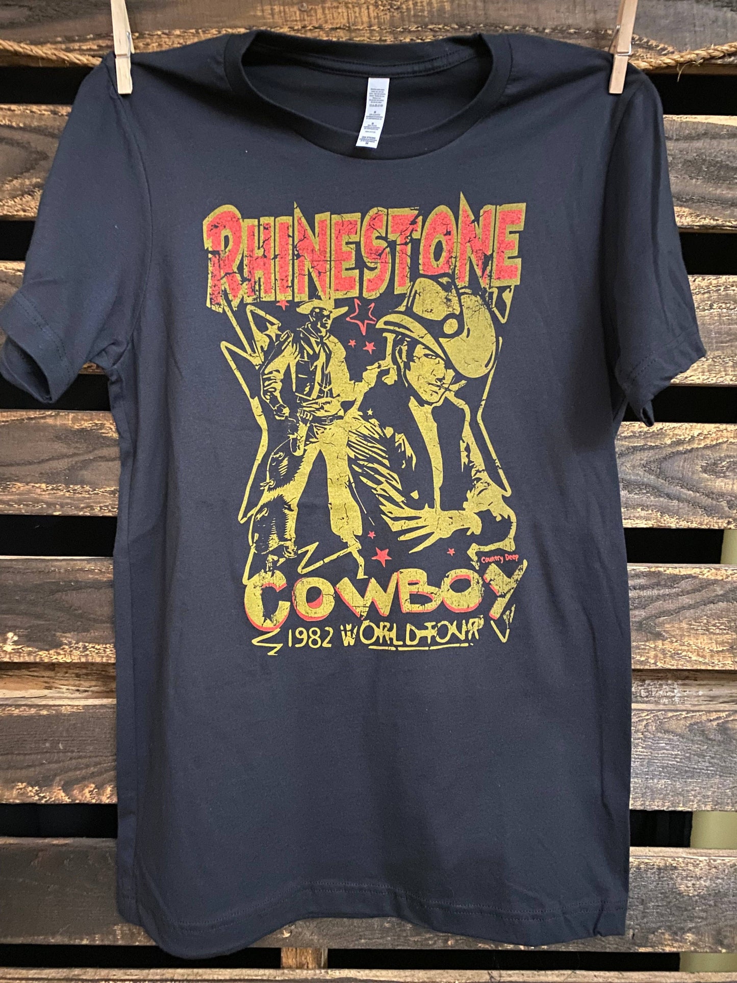 Rhinestone Cowboy World Tour 1982 unisex T-shirt