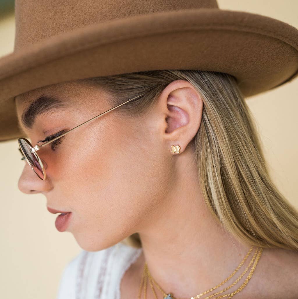 24K Gold Filled Texas Studs