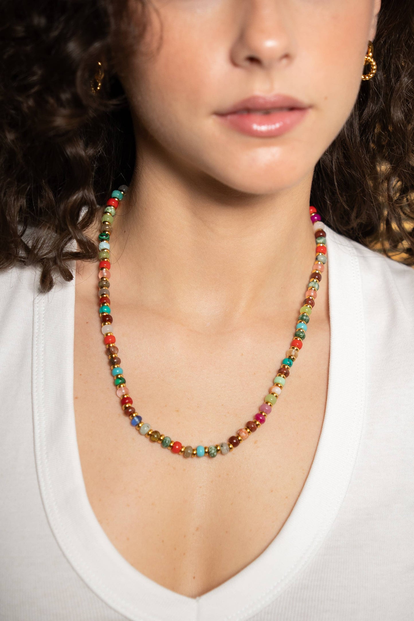 Gemstone Glow Necklace