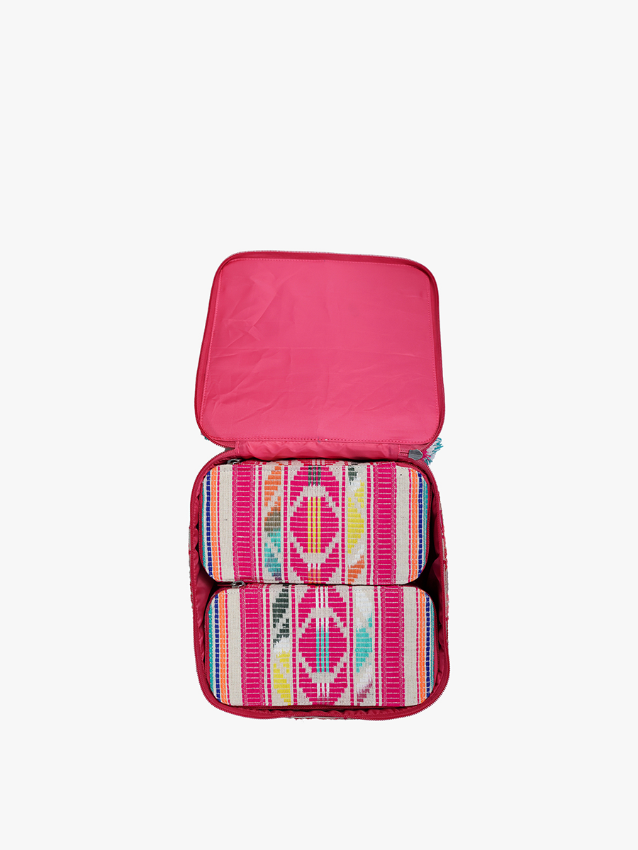 Anya Cotton Multi-Box Cosmetic Case