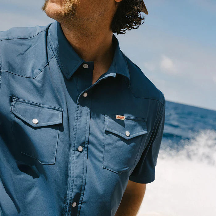 El Ranchero S/S Shirt Sky Blue