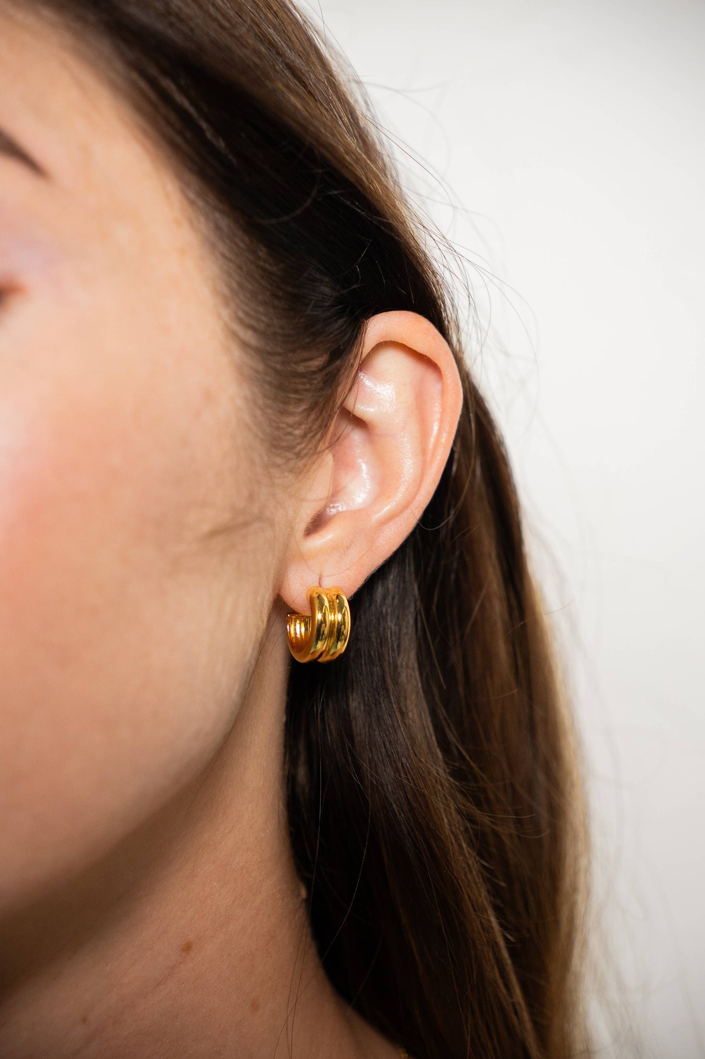 18k Gold Filled Mini Hoops
