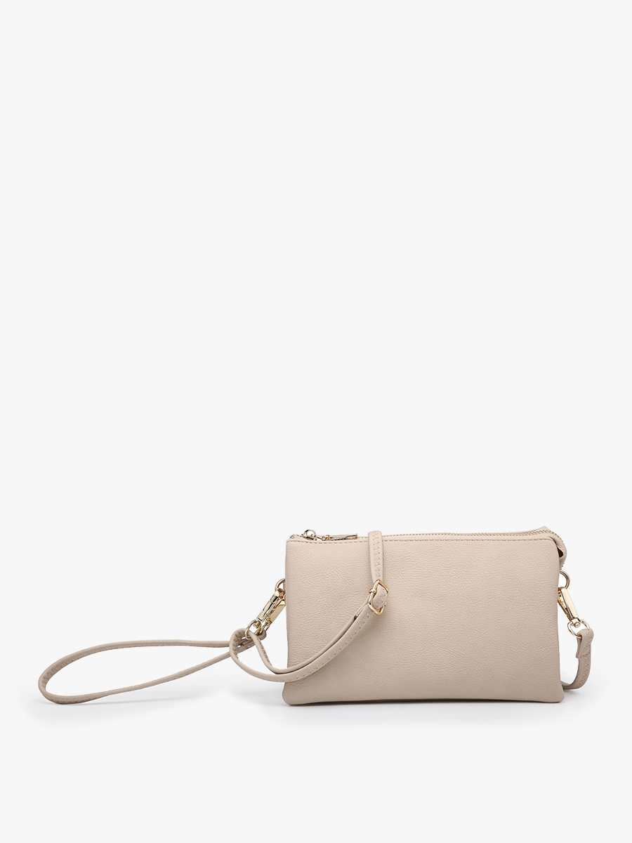 Riley 3 Compartment Crossbody/Wristlet