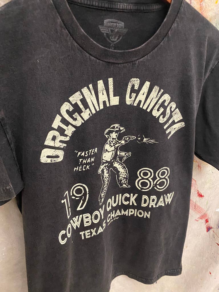 Original Gangsta Acid wash Relaxed Tee