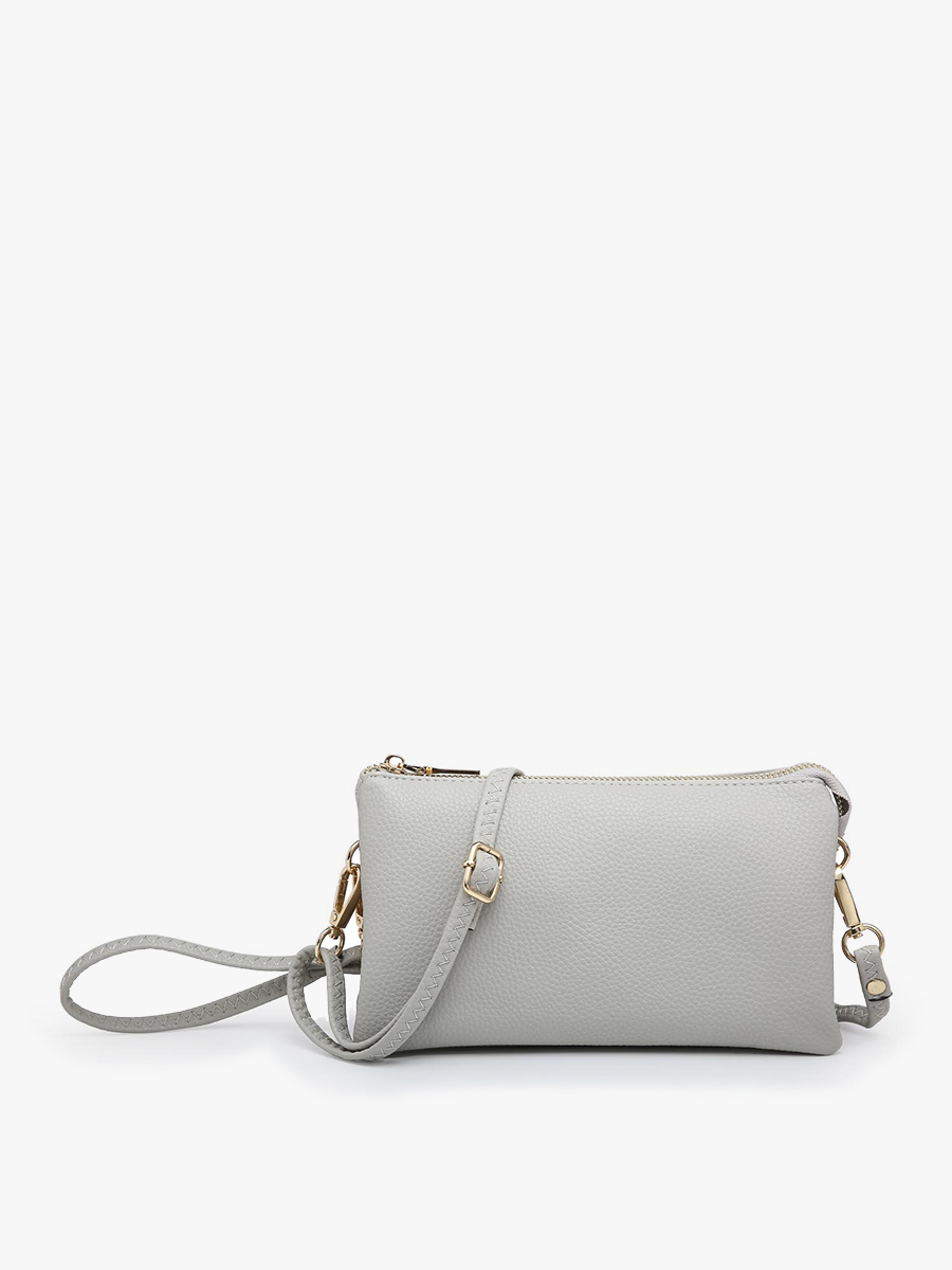 Riley 3 Compartment Crossbody/Wristlet