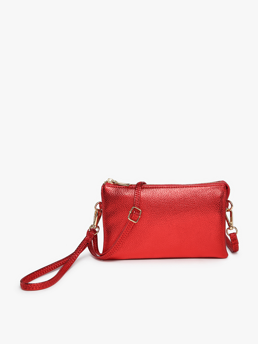 Riley 3 Compartment Crossbody/Wristlet