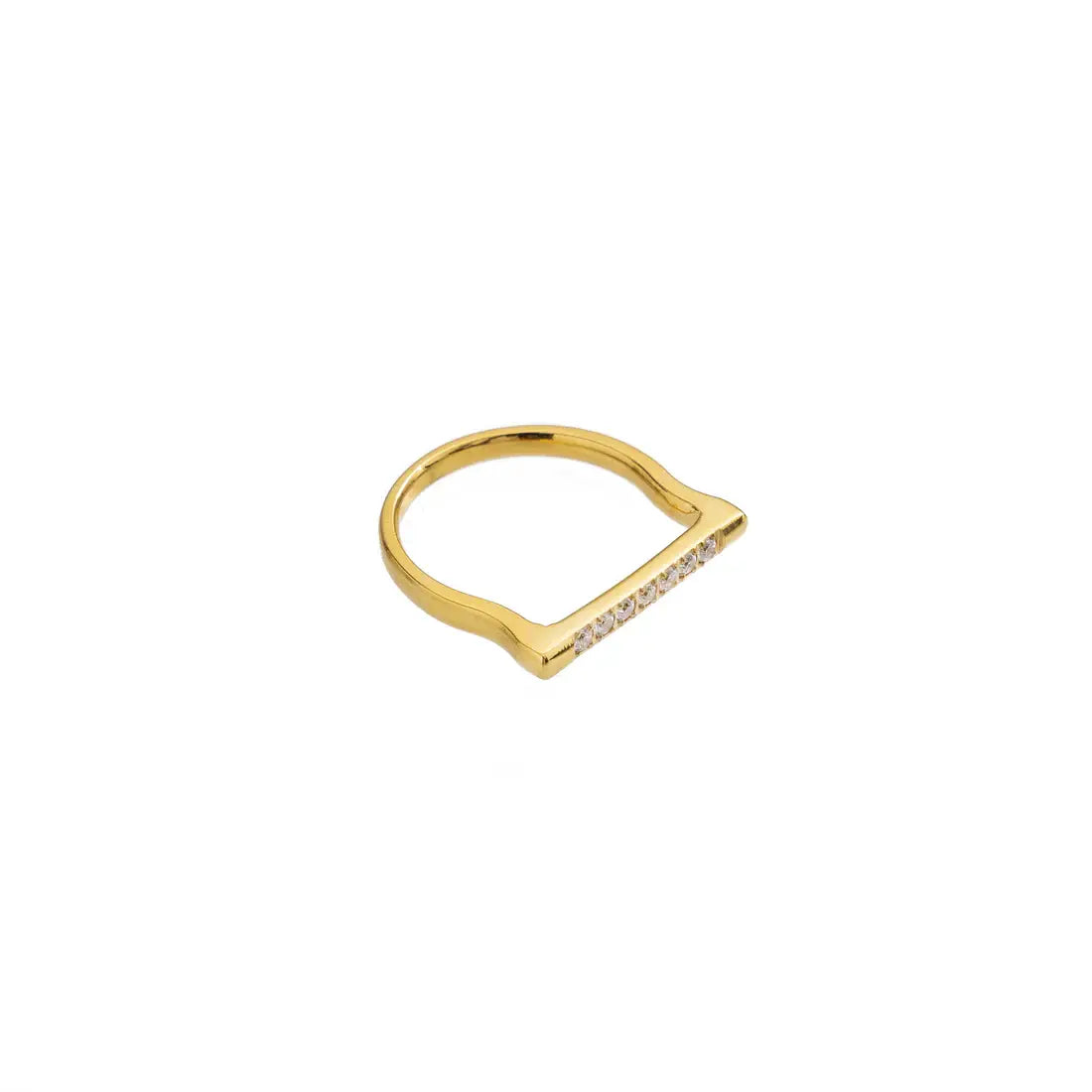 Rectangle Diamond Ring