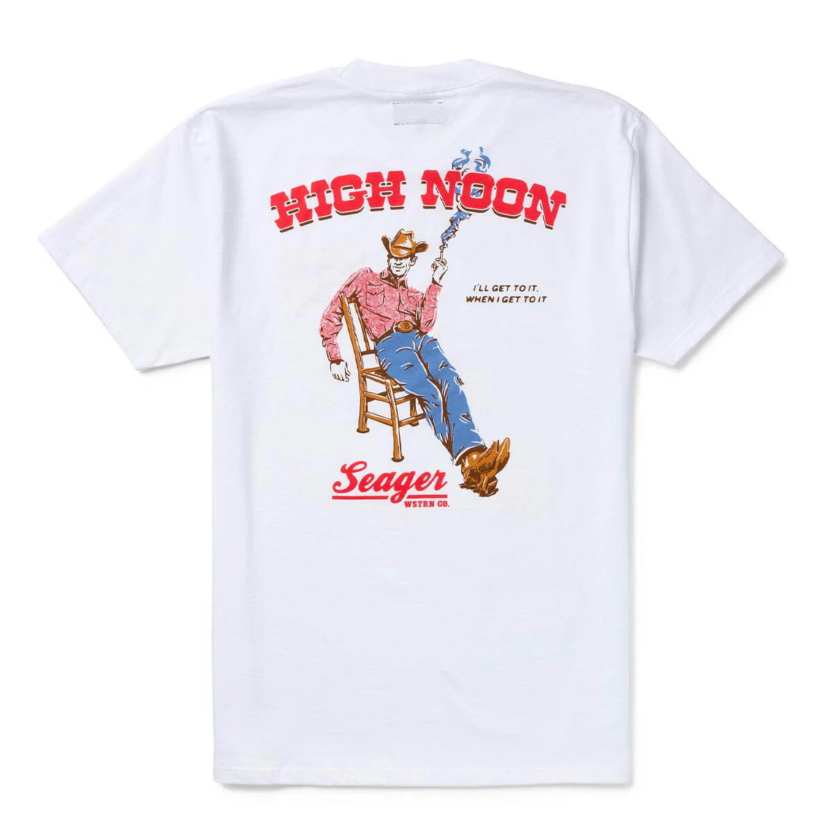HIGH NOON TEE WHITE
