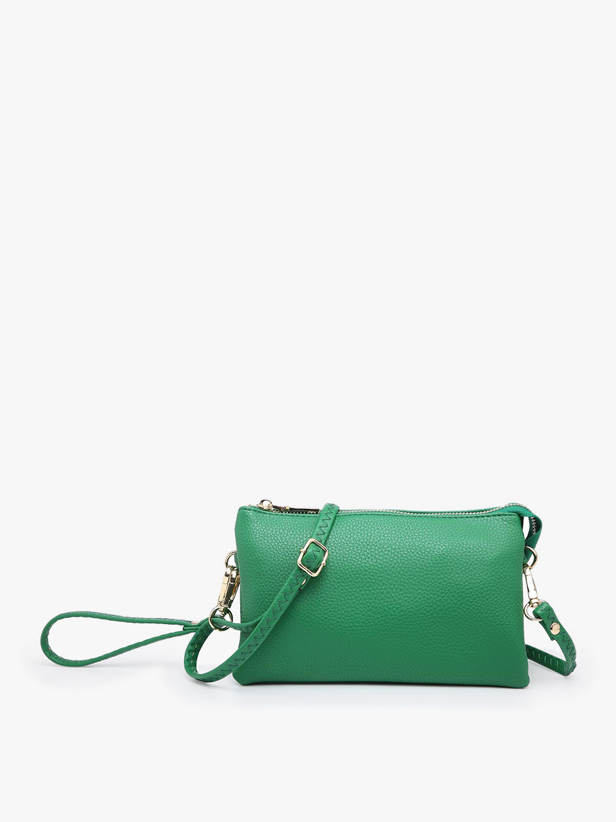 Riley 3 Compartment Crossbody/Wristlet