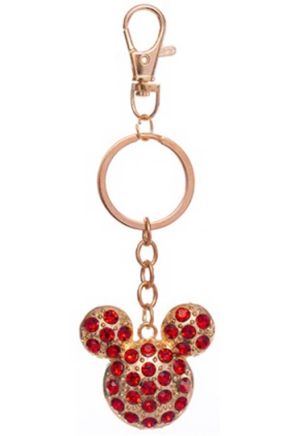 Rhinestone Metal Key Chain