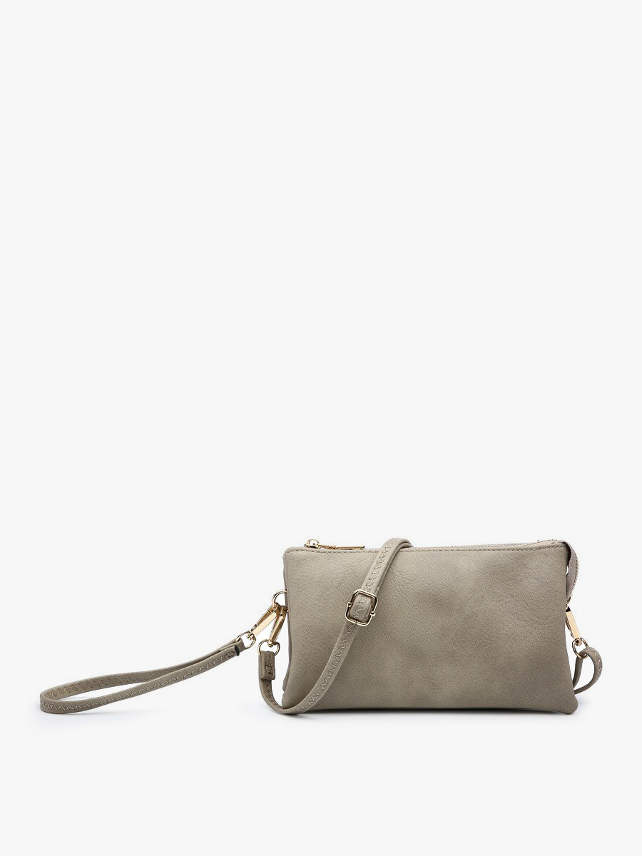 Riley 3 Compartment Crossbody/Wristlet