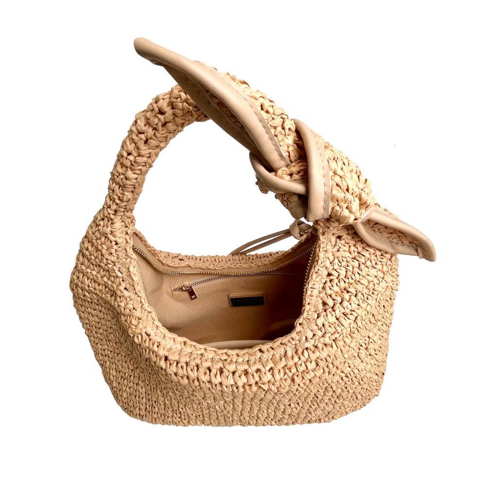 Maple Straw Summer Beach Shoulder Bag