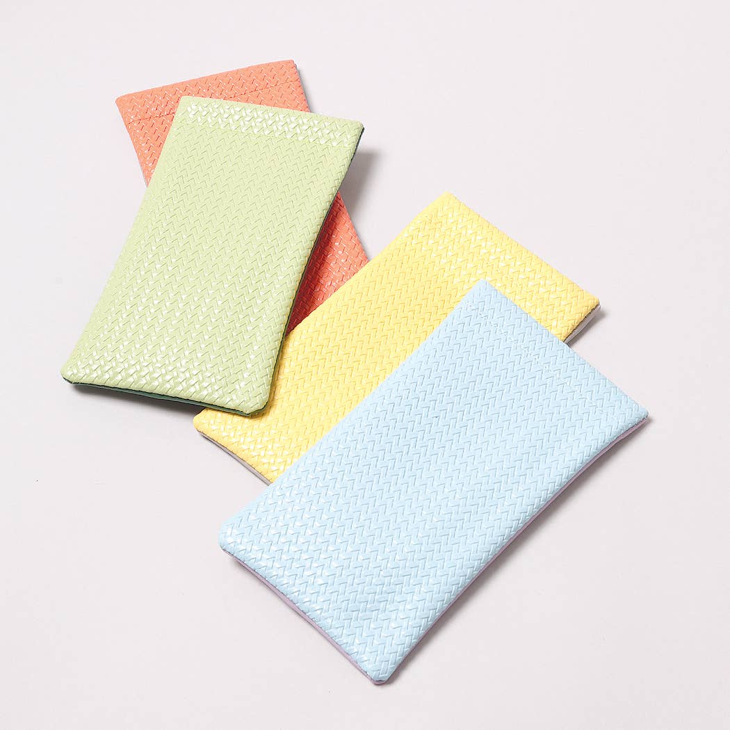 Two-Tone Colored Glasses Case