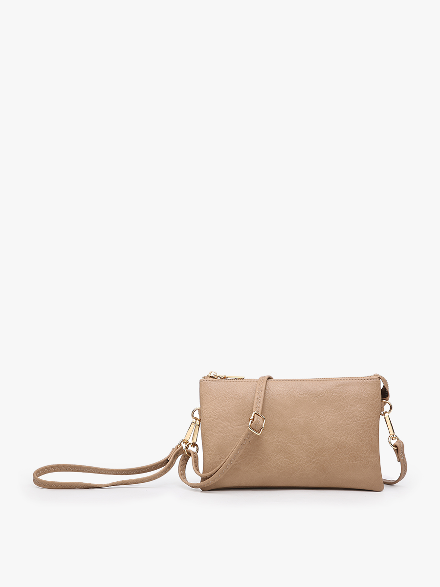 Riley 3 Compartment Crossbody/Wristlet
