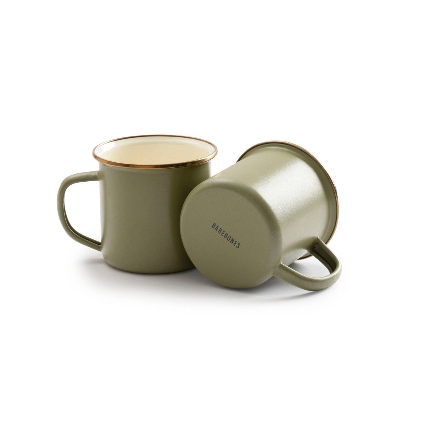 Enamel 2-Tone Mug Set