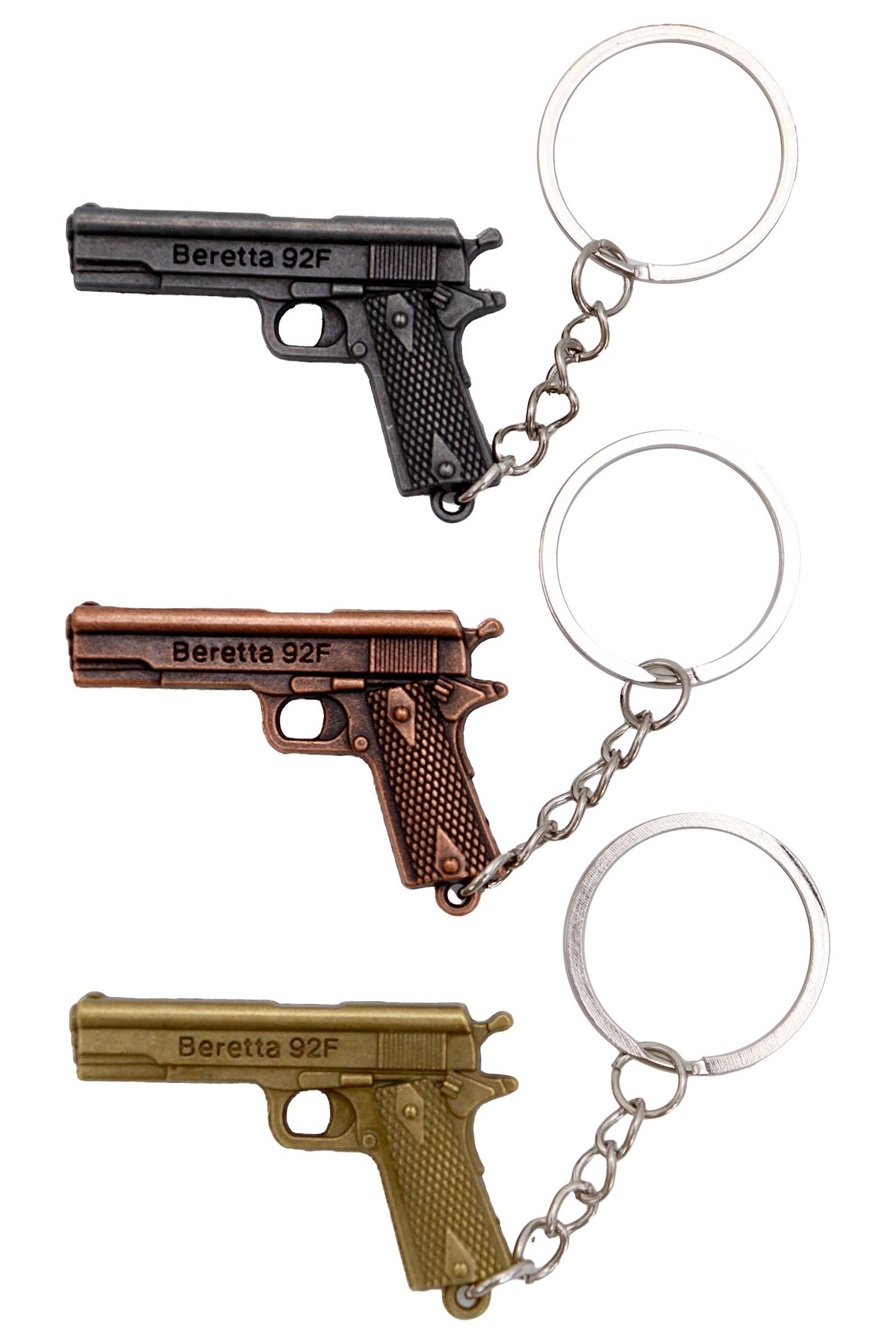 Pistol Gun Beretta Key Chain