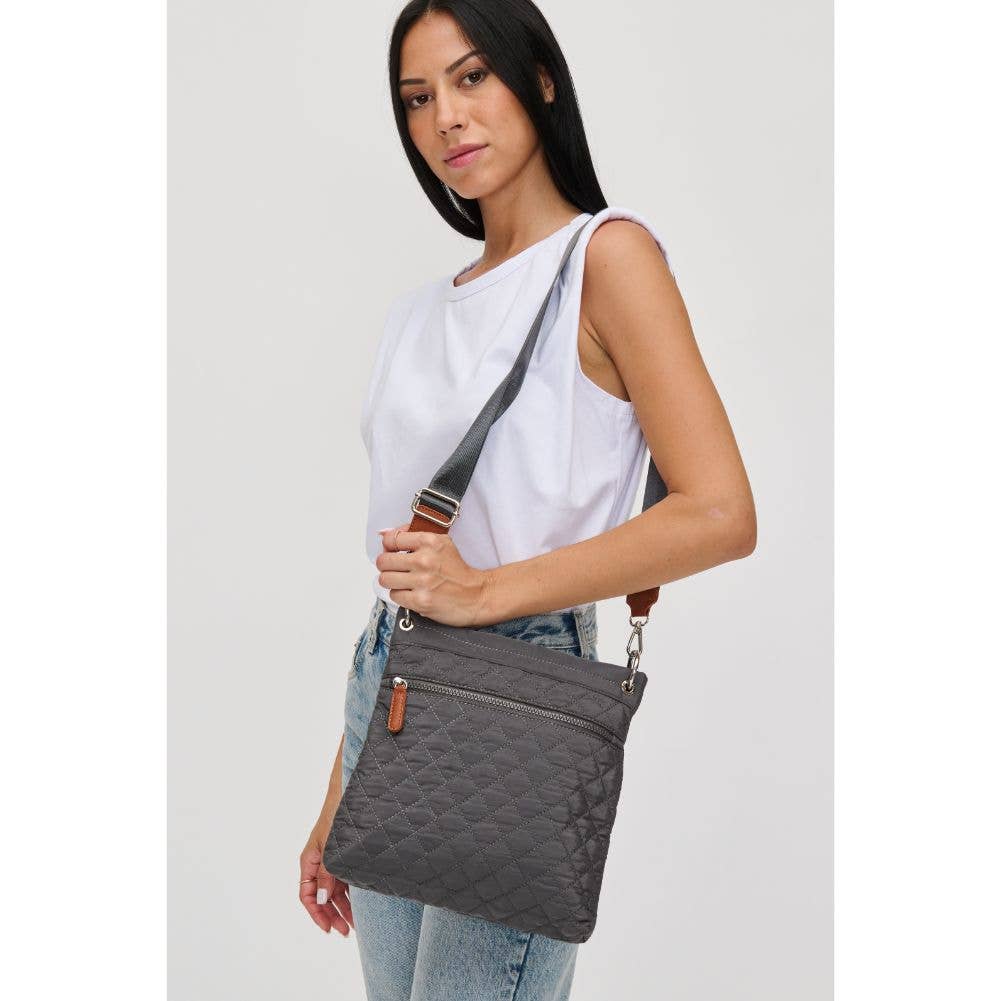 Roscoe - Quilted Nylon Crossbody