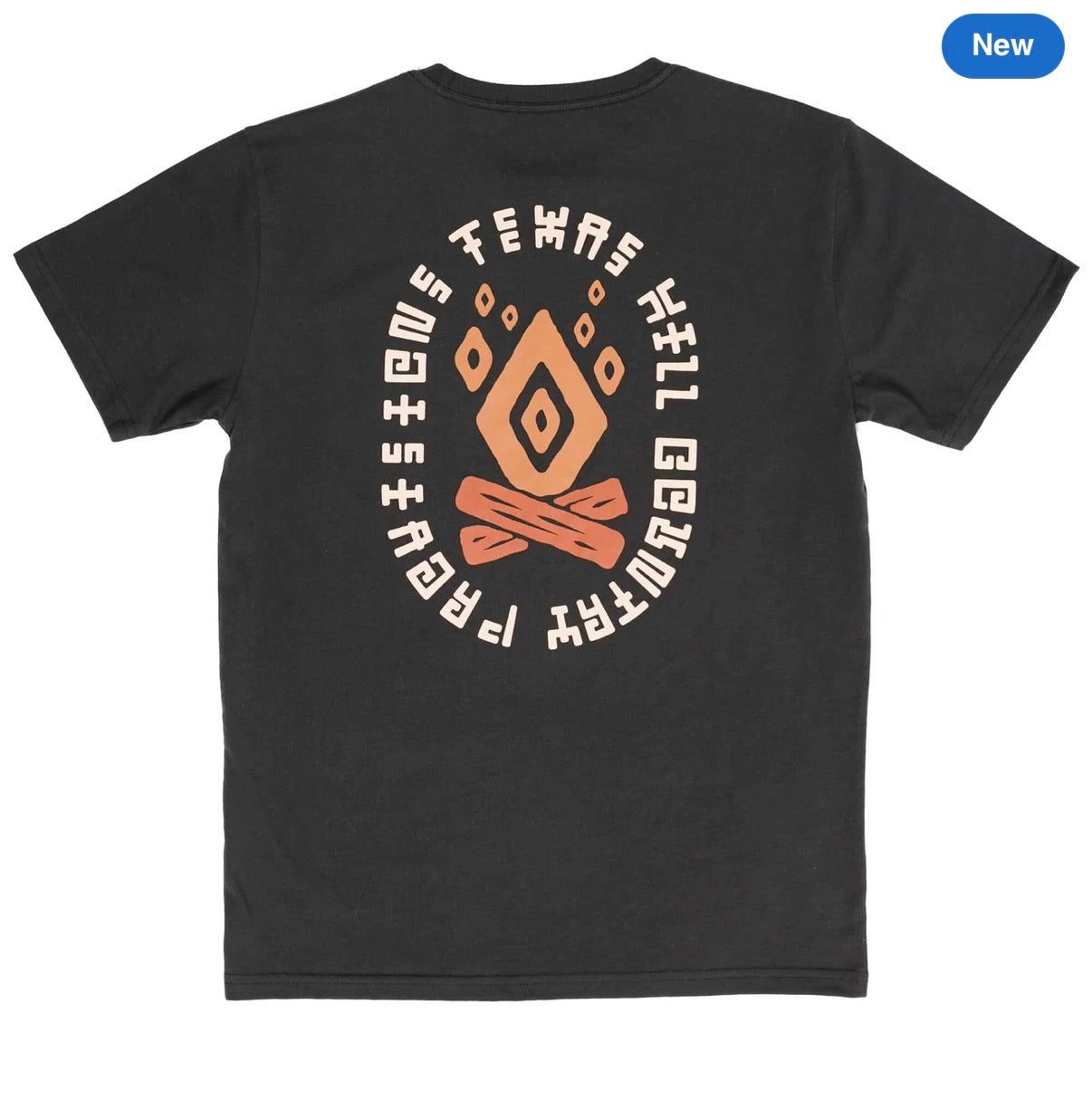Fractal Fire Vintage tee