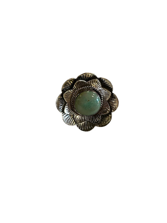 Turquoise Flower Ring