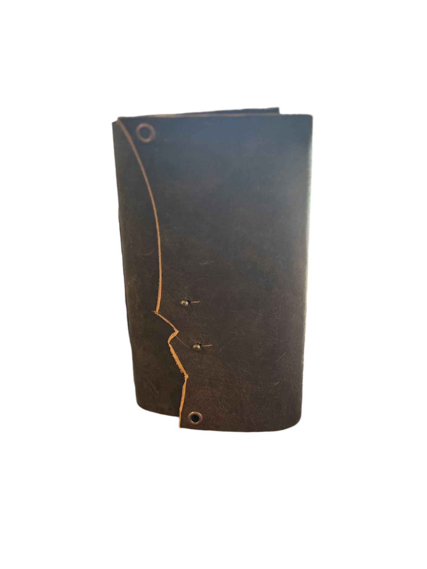 Large Handmade Leather Book - Strings