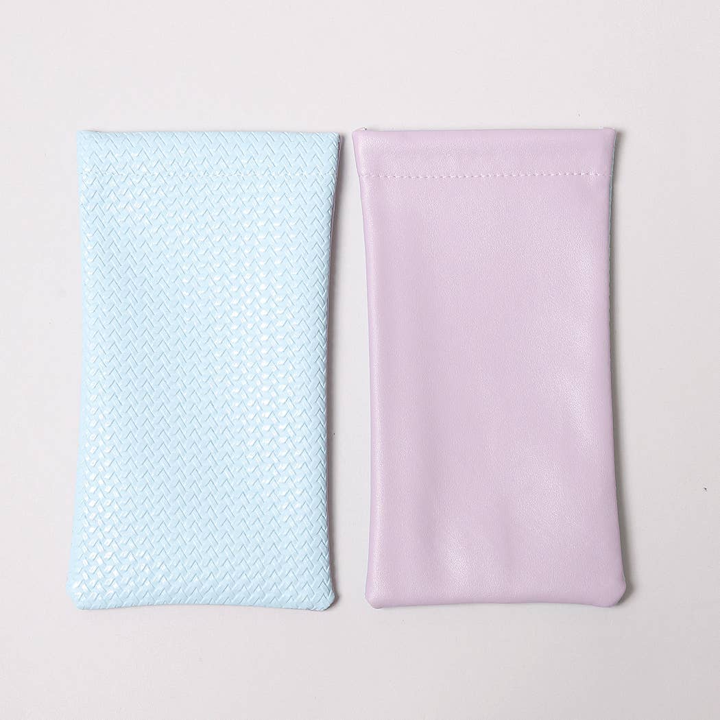 Two-Tone Colored Glasses Case