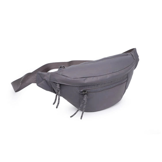 Carbon Nylon Laurence Belt Bag