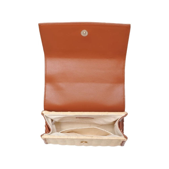 Cognac Caspian Crossbody