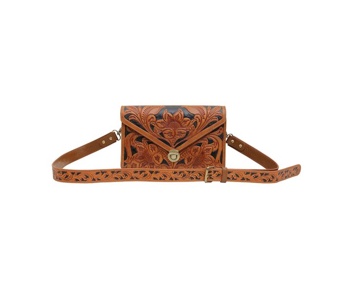 CIRCE HAND-TOOLED BAG