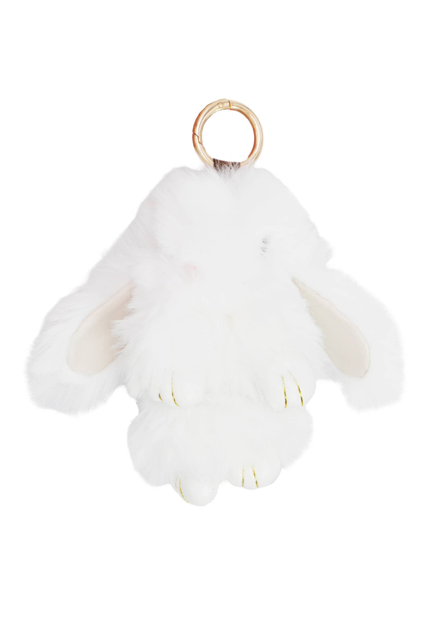 Fuzzy Bunny Doll Key Chain