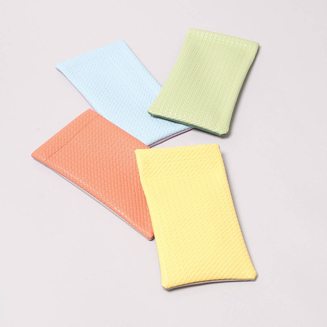 Two-Tone Colored Glasses Case