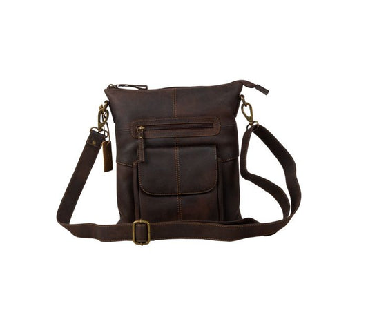 Montana Peak Leather & Hairon Bag