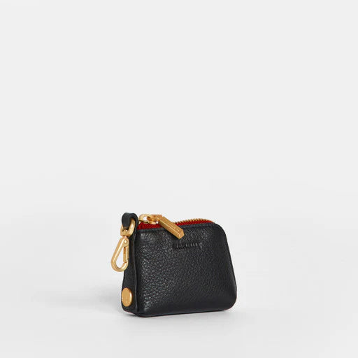 Syd Pouch Red Zipper