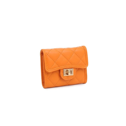 Tangerine Clover Wallet